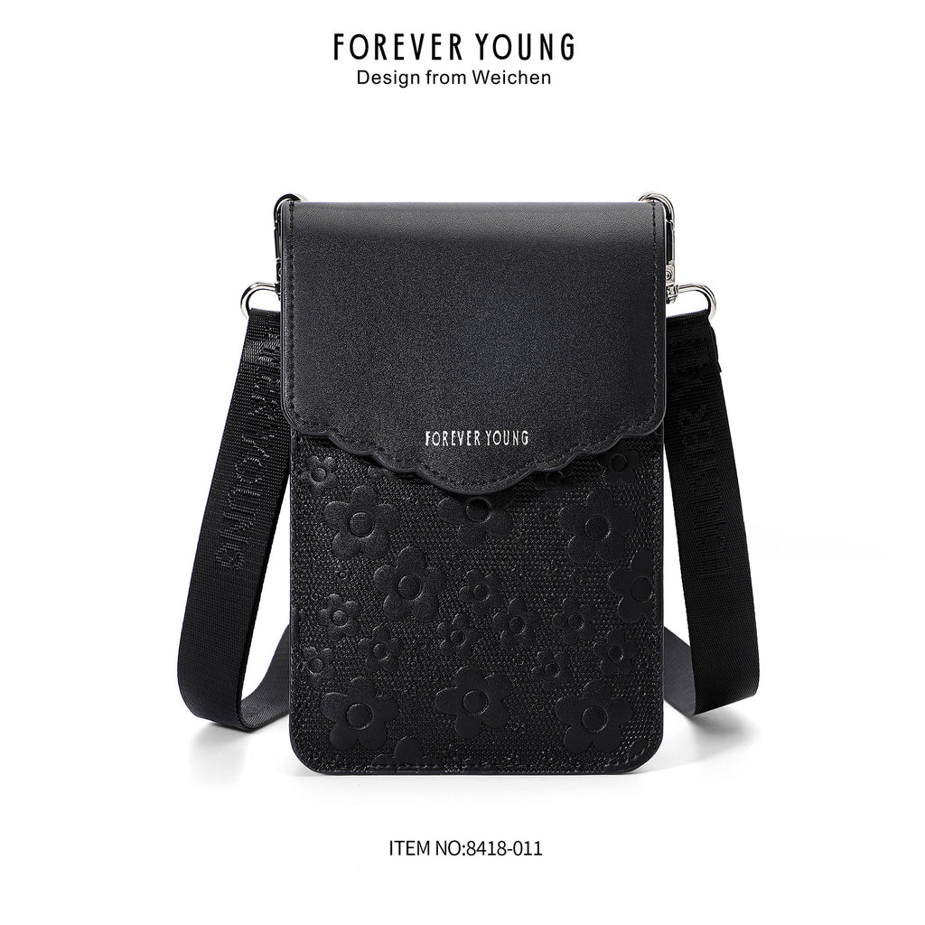 Foreign trade  new mobile phone bag women's fashion versatile change bag pu advanced messenger bag large-capacity wholesale