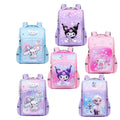 2025 cartoon elementary school backpack - grades 1-6, large capacity, weight-reducing, spine-protecting space backpack for boys and girls