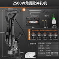 Electric hydraulic punching machine manual small punching machine satchel type angle iron stainless steel channel steel opening punching handy gadget