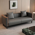 Living room sofa small apartment cat scratching leather sofa casual rental house b&b bedroom apartment combination leather sofa
