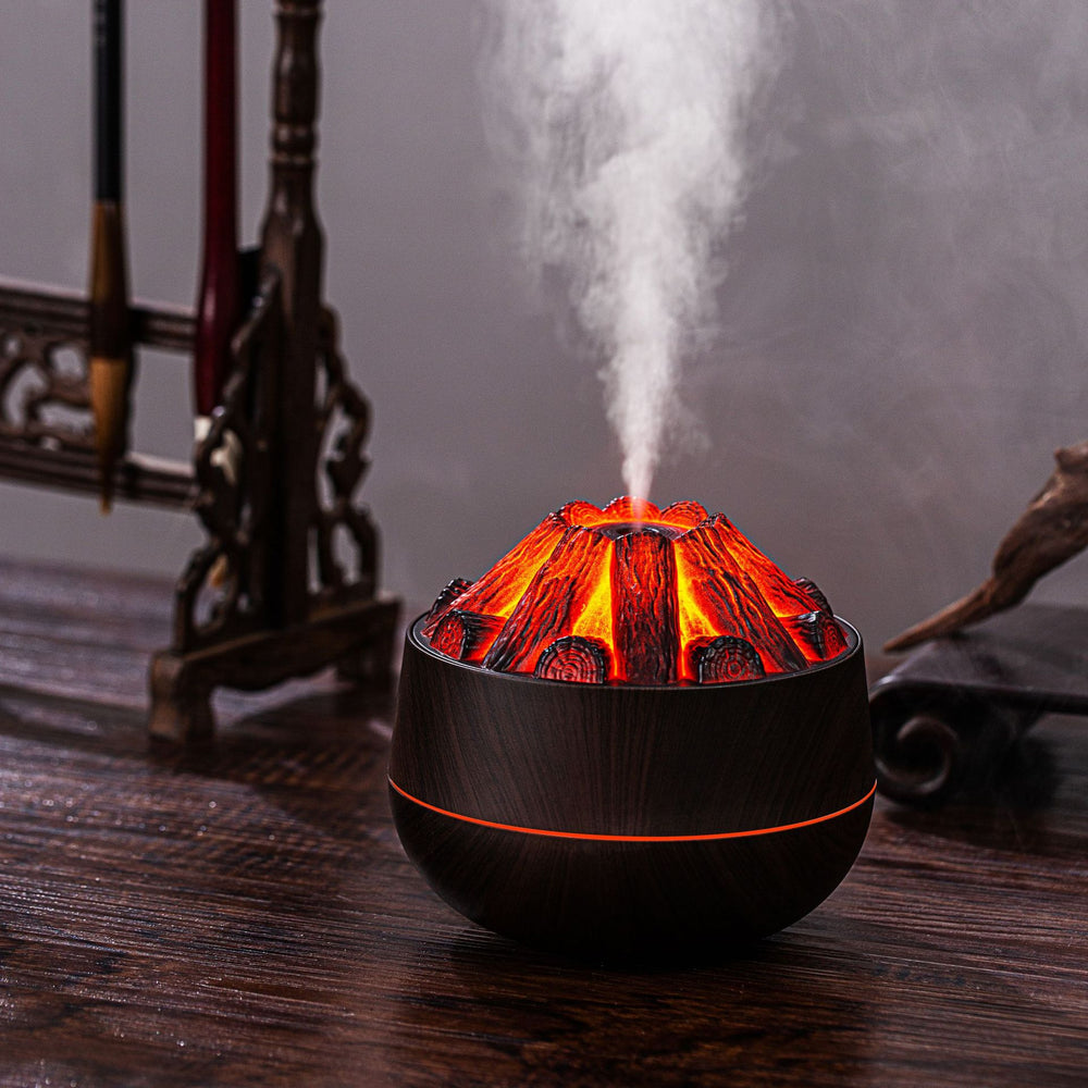 popular flame aromatherapy machine bedroom for home desktop large capacity large fog ultrasonic atomization humidifier
