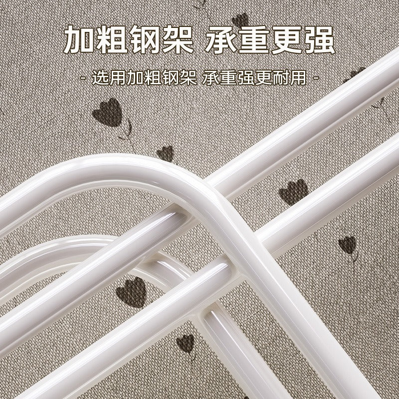 Clothing storage box, polyester and cotton U-shaped window, locker, large-capacity steel frame, household wardrobe, clothing quilt, moving and finishing