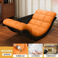 Multifunctional moon rocking chair retro lazy sofa living room balcony for home casual lunch break recliner