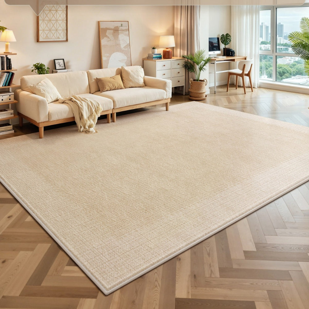 Carpet living room no-wash and wipeable medieval cream style frenchaccessible luxuryclassy bedroom sofa floor mat large area full coverage