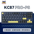 Viewsonic kc87pro custom mechanical keyboard - wireless bluetooth tri-mode, side-printed 87-key layout, pc gaming
