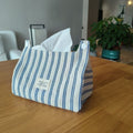 Inscasual scandinavianaccessible luxurystripes tissue box living room bedroom fabric tissue storage box towel tissue bag