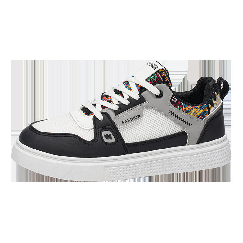 Men's shoes 2026 new spring fashion versatile men's casual skate shoes soft sole athletic breathable student trendy shoes