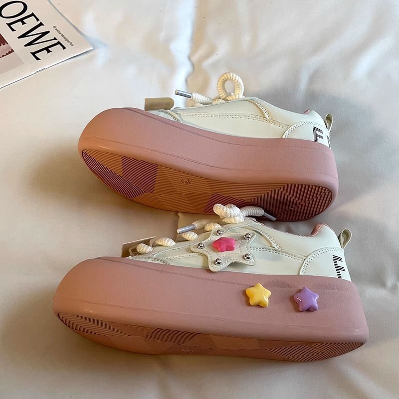 Girls' shoes:  autumn new arrivals - kids' fashion soft sole chunky sneakers, princess shoes for girls (mid to big kids), ultra-soft