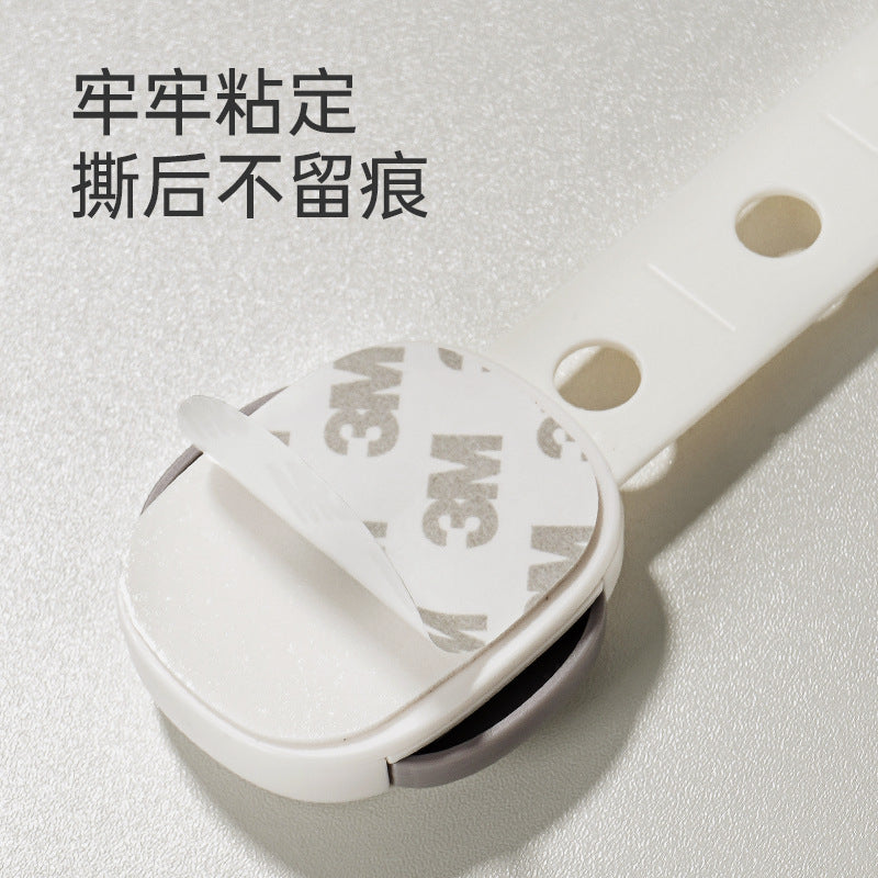 Child safety lock to prevent baby from opening door, drawer, anti-locking buckle, kidssecurity lock, refrigerator lock, baby anti-pinch lock