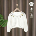 Baby summer lightweight cardigan knit cotton outerwear shawl sun protection skin care infant girl air conditioning shirt