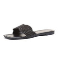 summer new arrival: plus-size women's flat slippers for cross-border e-commerce. available in sizes 35-43. wholesale options available. dropshipping to  and