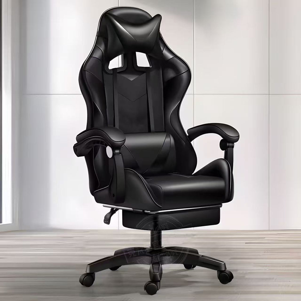 Gaming chair - ergonomic computer chair for home use, comfortable for extended sitting, livestreaming, gaming, competitive play, internet cafe, reclining swivel chair