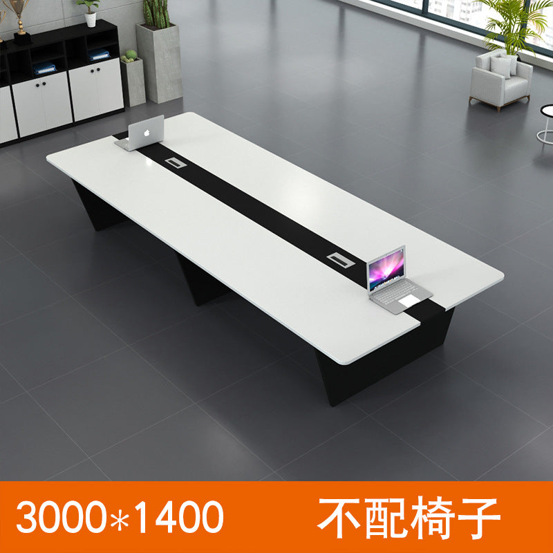Conference room conference table long table simple modern training table strip table chair meeting large table combination
