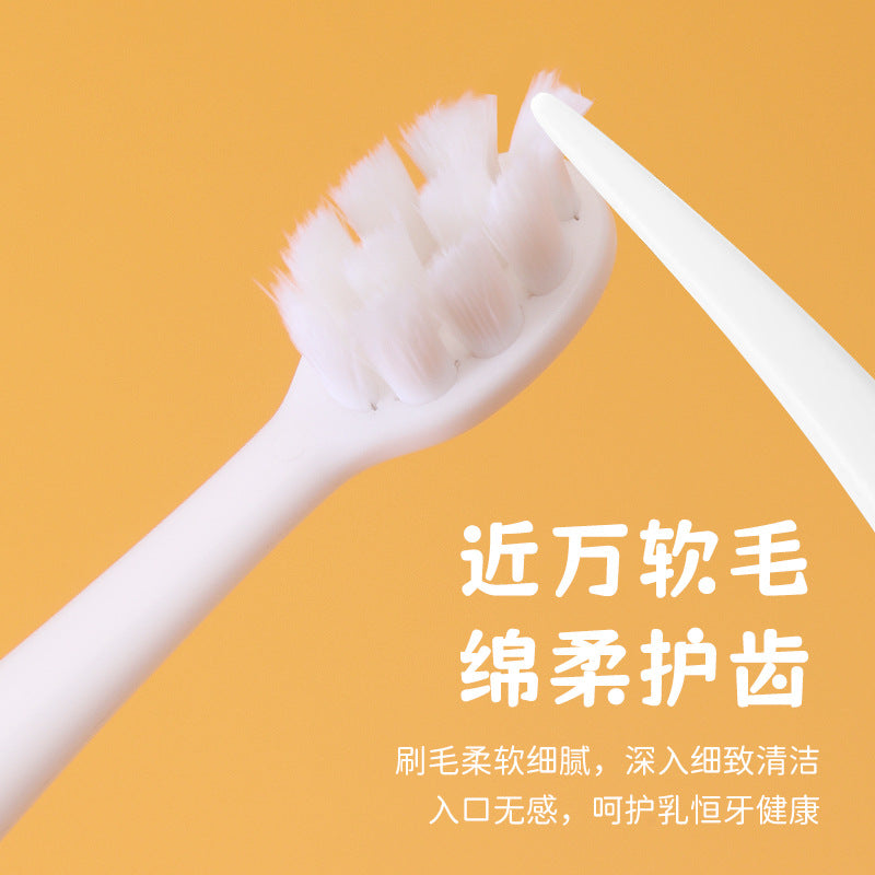 Cartoon children's toothbrush, soft-bristled toothbrush 1-12 years old baby soft-bristled oral cleaning toothbrush box wholesale