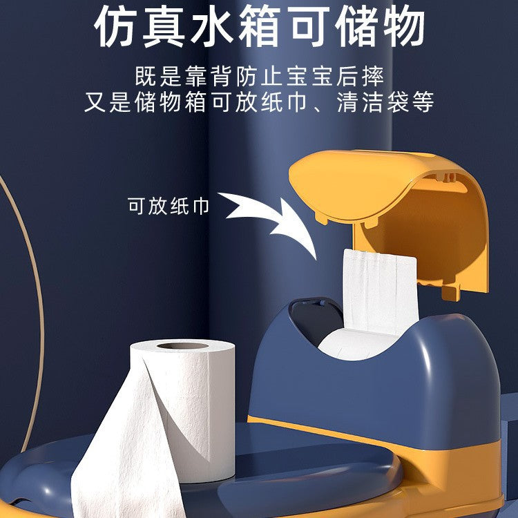 Kidsartificial toilet, baby toilet, boy girl large for home toilet, urinal