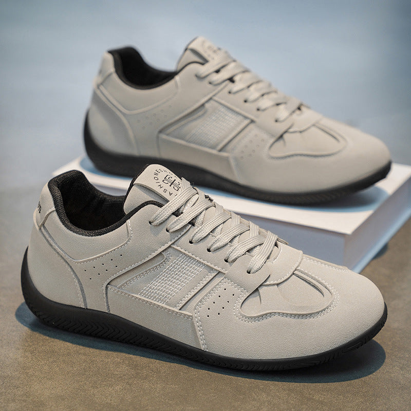 Men's 2026 spring new arrival: hot-selling racing sneakers, versatile retro german army trainers, soft-soled student trendy shoes