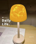 High-leg ripple table lamp - eye-care sleep light, 2026 new multifunctional night light for reading, bedroom bedside lamp