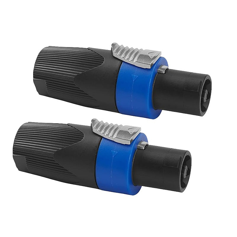 NL4FC audio speaker connector, four-core professional speaker plug, power amplifier, speaker cable, audio box cable, Kanon connector.