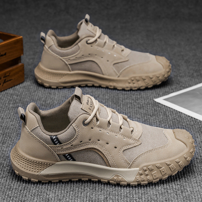 Spring casual shoes men's fashion best selling shoes men's shoes breathable sneakers hiking trendy men's shoes sports outdoor construction site