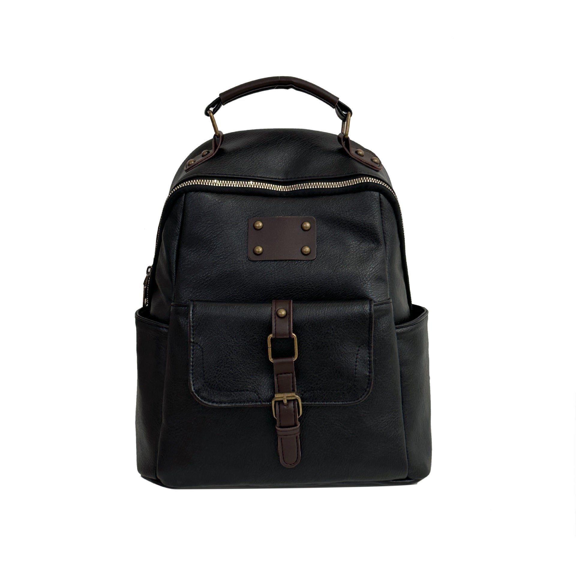 Original niche retro old casual versatile simple commuting large capacity backpack backpack 2025 spring new women