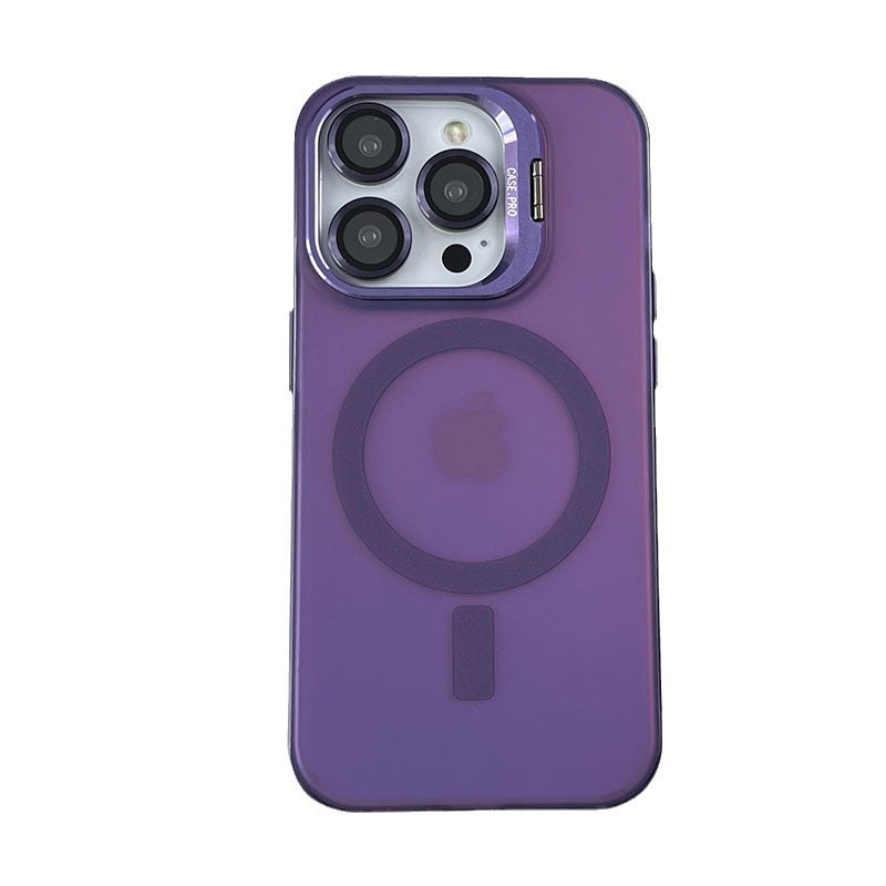 Laser color-changing imd phone case for iphone 16, apple 17 pro, with hardware lens protection and magnetic 15 series compatibility