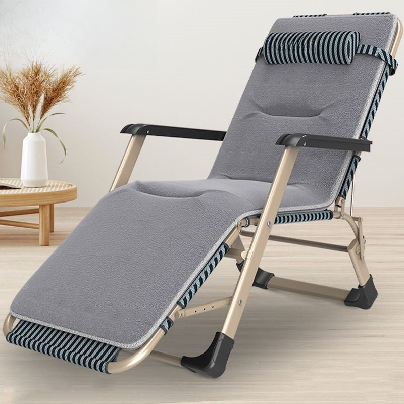 Okiffer recliner nap foldable bed nap office chair casual foldable single bed for home balcony adult