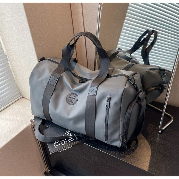 Korean version travel bag large capacity shoulder messenger bag independent shoe compartment sports fitness bag storage bag yoga bag wholesale