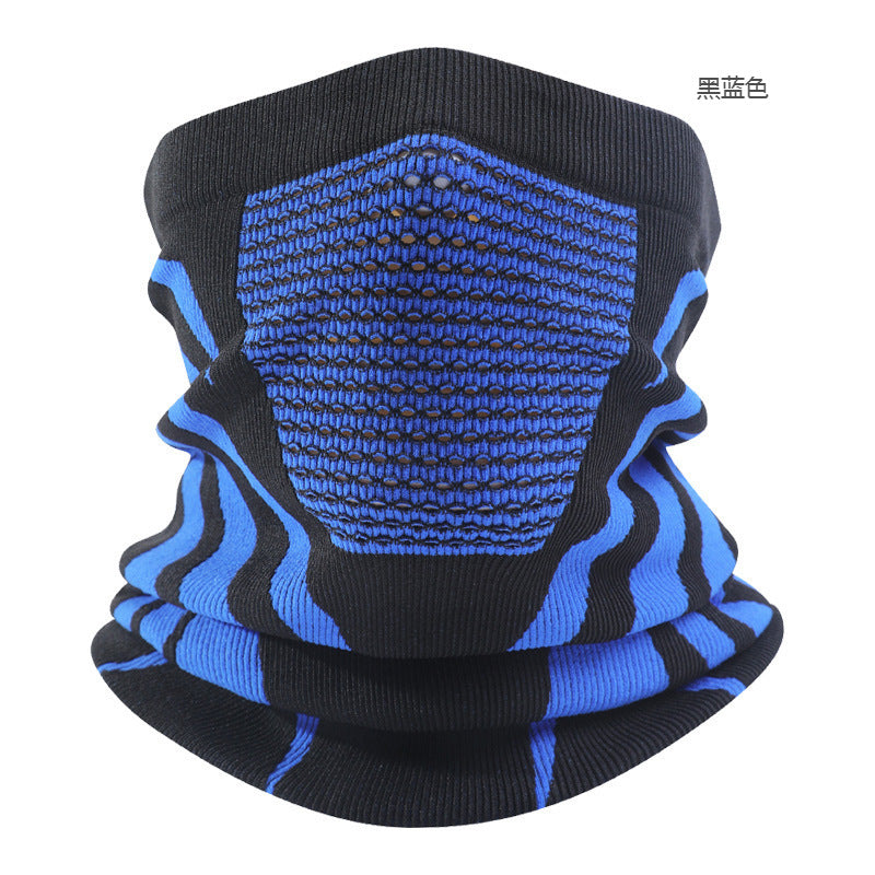 Winter warm windproof face mask cycling face cover neck gaiter skiing cold weather outdoor sports hiking ear protection neck warmer gear