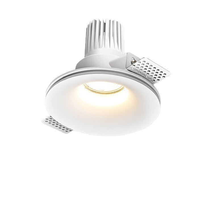 Embedded gypsum light embedded led living room embedded masterless downlight full spectrum eye protection smart frameless spotlight
