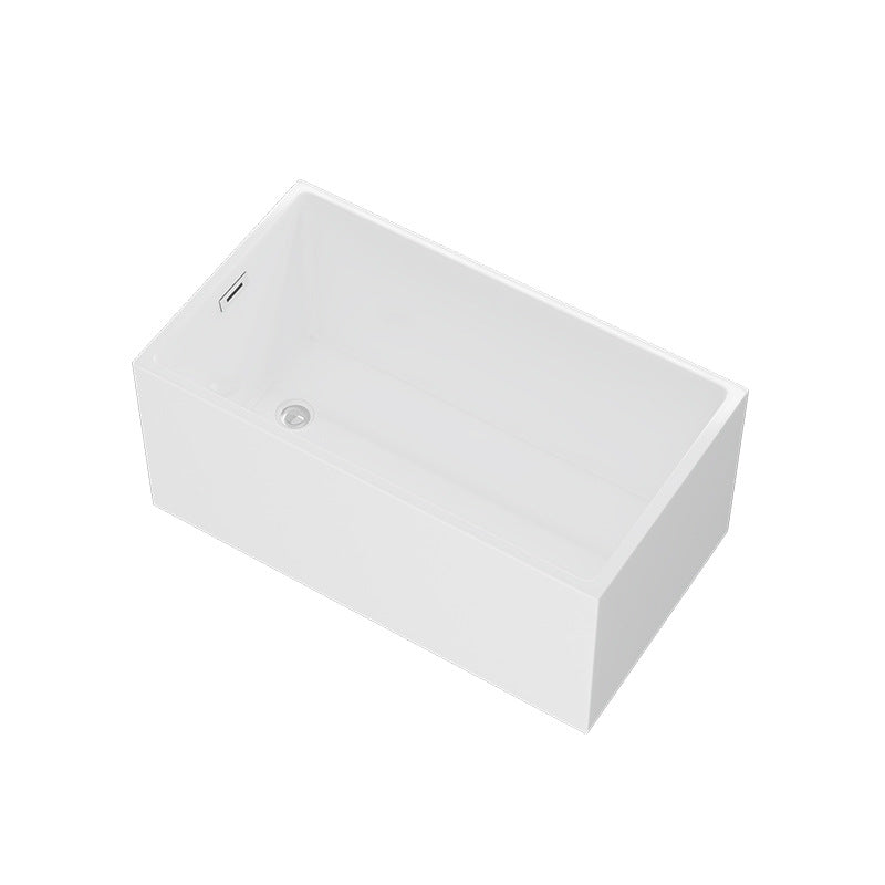 Square with seat popular style household acrylic independent small bathtub, diligently explore new products QT-075A