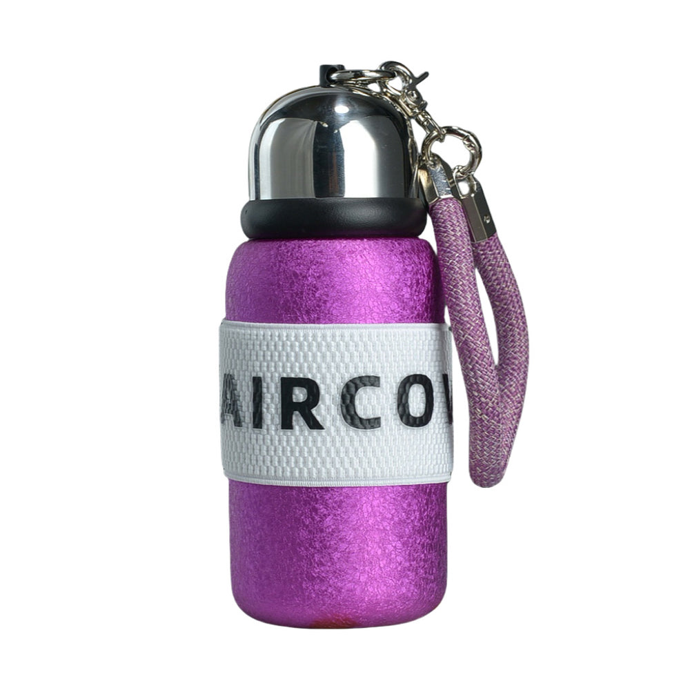 Titanium-plated thermos cup, titanium-plated high-end light luxury portable water cup, ladies' high-looking double-layer flap pocket pants cup, mini titanium gift box