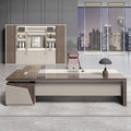 Boss desk office desk casual modern president manager desk supervisor table and chair combination light luxury executive desk office furniture