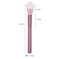 Single large and small multifunctional wool makeup brush detail brush highlight stippling beauty tool animal hair makeup brush
