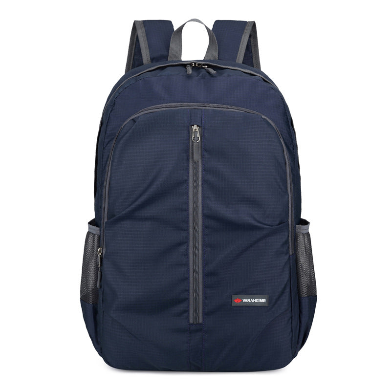 Outdoor sports and leisure mountaineering backpack Large capacity cycling folding storage bag Stylish and lightweight multi-functional backpack