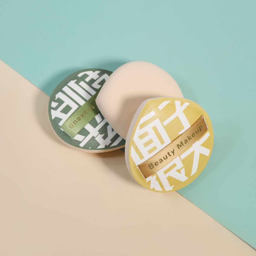 Keqi concealer big water drop marshmallow powder puff wet and dry dual-use sponge air cushion no powder macaron powder puff wholesale