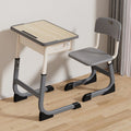 Adjustable height, thickened children's study desk - ideal for elementary and middle school tutoring classes, writing, and school use