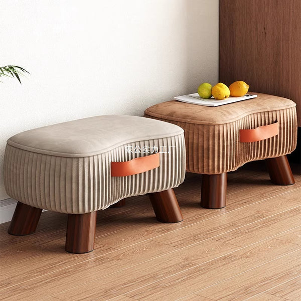 Small stool simple shoe changing stool living room sofa pedal stool coffee table small stool soft bag small chair household small bench
