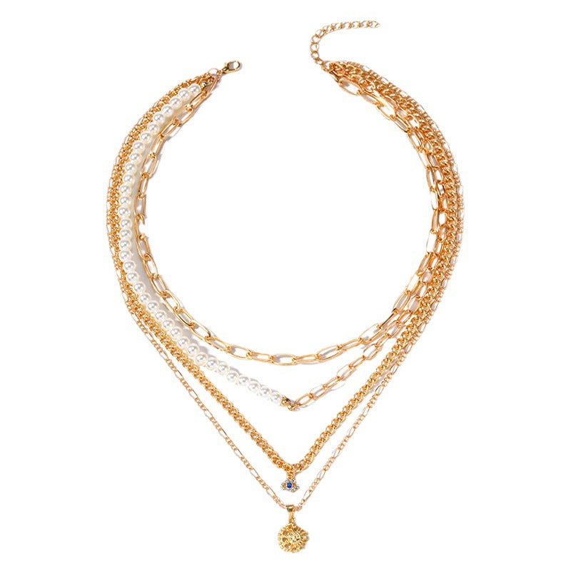 Wholesale cross necklaces: european & american cross-border accessories, unique design, affordable luxury, sweet & cool, hip-hop style necklaces for women