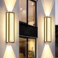 Outdoor waterproof wall lights for doors, up and down lighting, corridor, balcony, villa, wall washing, decorative ambient lighting