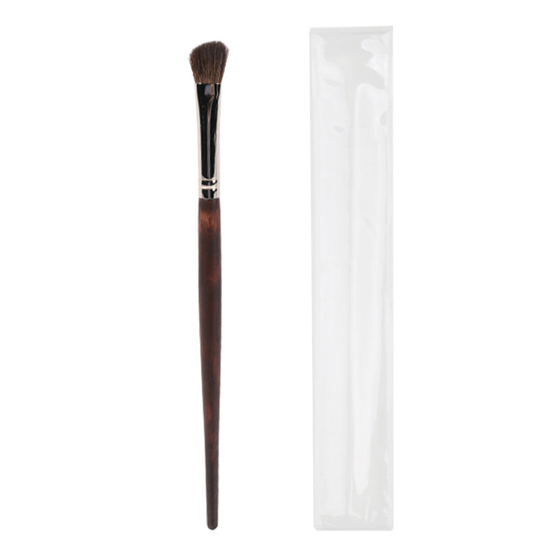 Single large and small multifunctional wool makeup brush detail brush highlight stippling beauty tool animal hair makeup brush