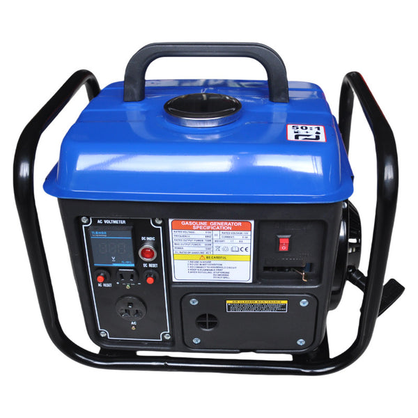 New ET950 US standard, European standard and Australian standard gasoline generator, special digital voltmeter for outdoor travel and camping 650W
