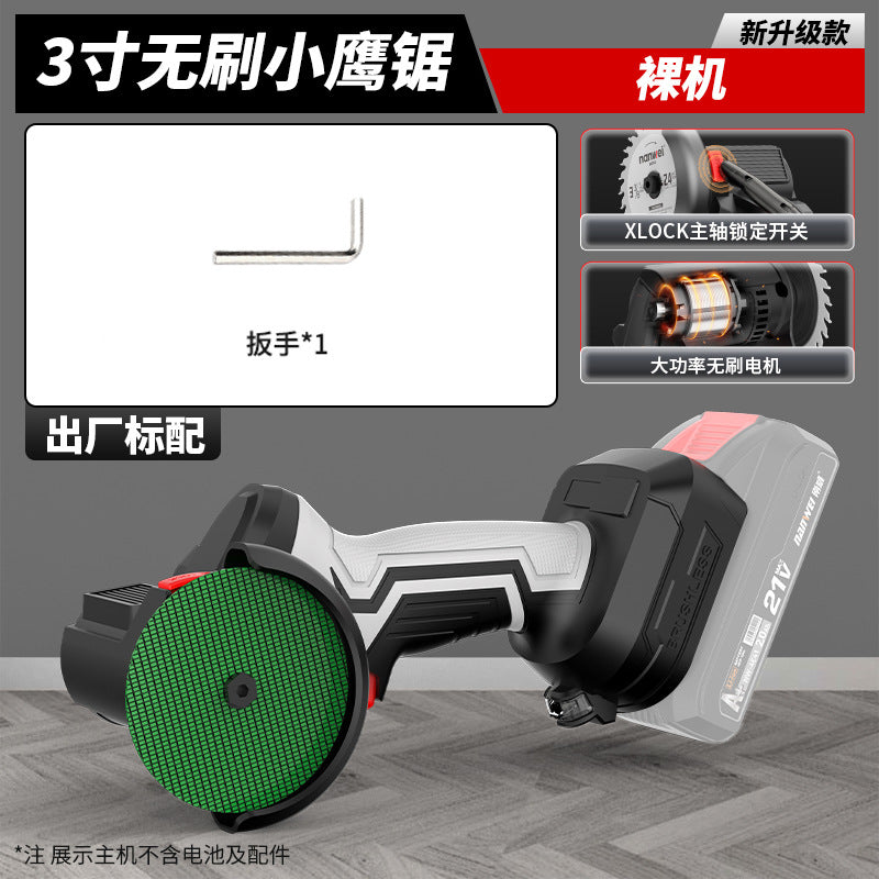 Wholesale nanwei brushless small eagle saw multi-purpose polishing and seam clearing lithium electric small mini angle grinder rechargeable cutting