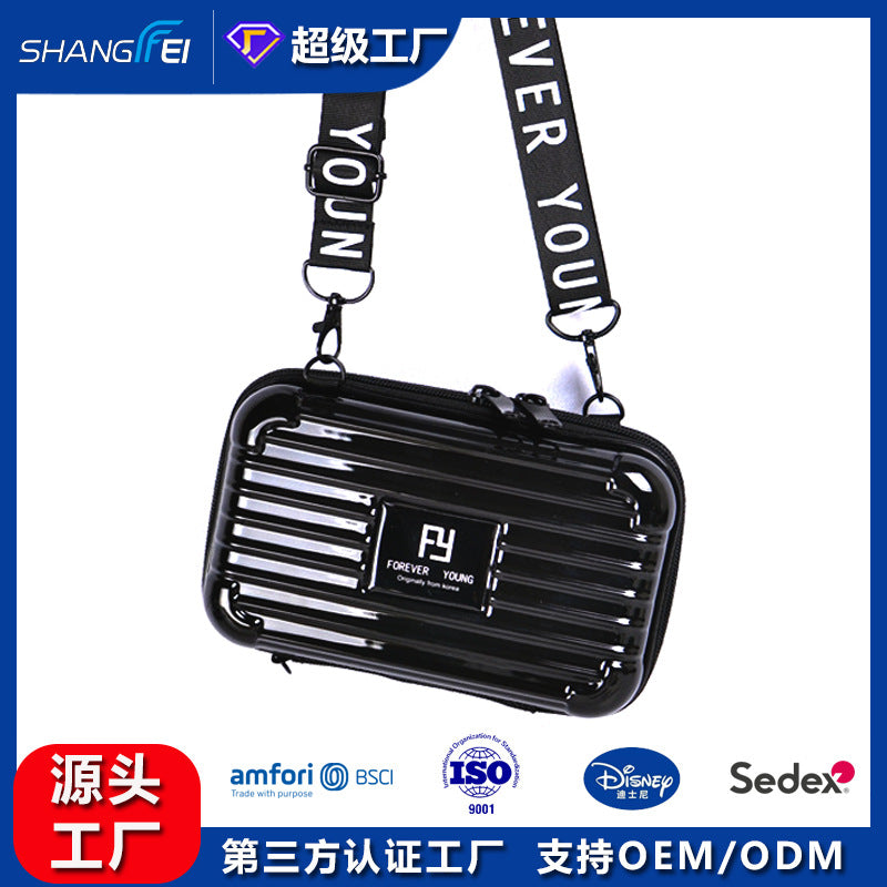 PC material cosmetic bag custom pattern clutch bag crossbody shoulder bag large capacity mini storage bag manufacturer wholesale