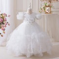 Girls' dresses flower girl wedding dresses tutu skirts girls' flower girl wedding dresses evening gowns runway fashion trendy cross-border ready stock