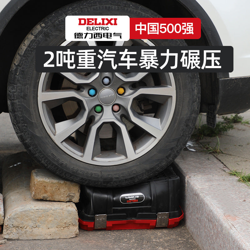 Delixi Electric Toolbox Multifunctional Portable Electrical Box Vehicle Thickened Multi-layer Storage Box Large Capacity