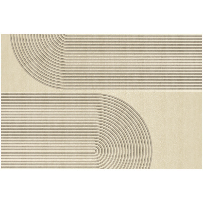 wabi-sabi style carpet living room light luxury high-end sofa coffee table blanket cream japanese style floor mat bedroom bedside carpet