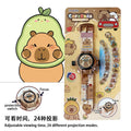 Capybara projector watch for kids - educational toy, light-up cartoon electronic watch, birthday gift for boys and girls