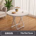 Foldable table dining table for homesmall apartment rental house simple table and chairs for eating square table round table convenient stall