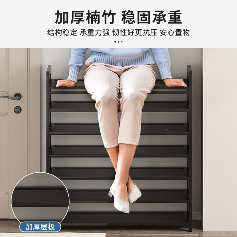 Shoe rack, installation-free, foldable, for home, doorway, entrance, dormitory, rental house, storage, simple and space-saving shoe cabinet