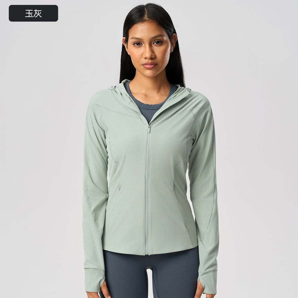 Spring and summer new arrival outdoor sunshade ice-like sun protection clothing for women upf50+ anti-ultraviolet light and quick-drying outweard25011